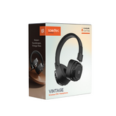 Porodo Soundtec Vintage Wireless ENC Headphone - Black